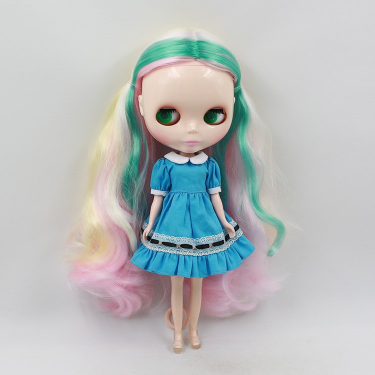 Icy Neo ブライスドールセンターパートヘアレギュラーボディマルチカラーヘアブライスカラー ヌードドール ブライス 最大のブライス 人形会社からの最高のブライス