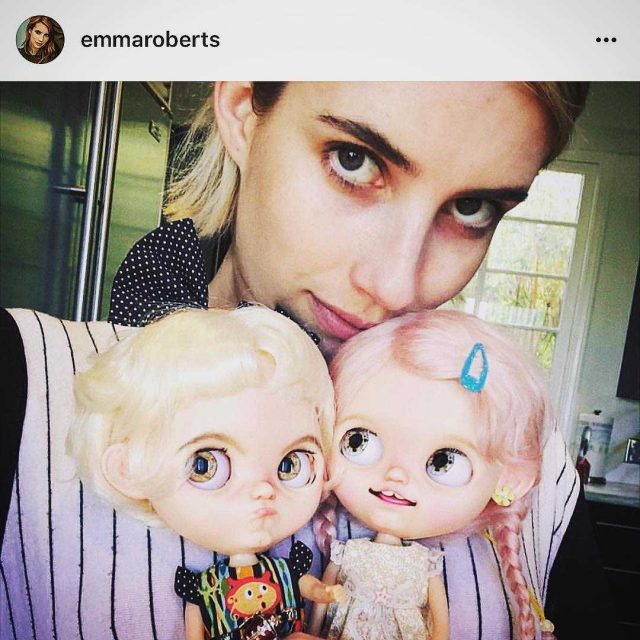 Blythe Emma Roberts and her Blythe Dolls https://www.thisisblythe.com/emma-roberts-blythe-dolls/