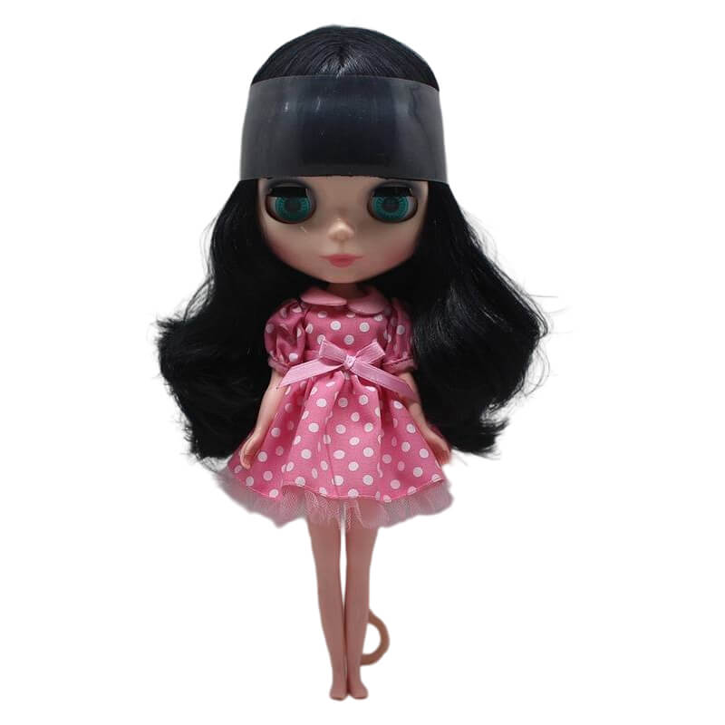 Neo Blythe Doll Polka Dot Bow Dress Blythe doll clothes