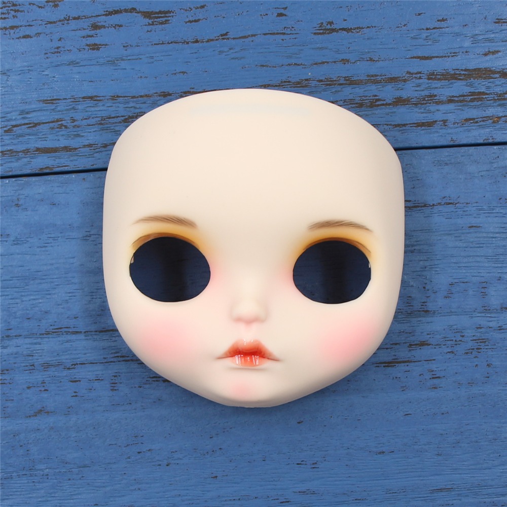 Neo Blythe Doll Matte Faceplate With Back Plate & Screws Blythe Doll Faceplates