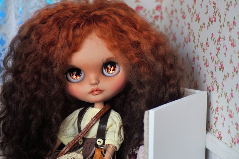 Sofia - Custom Blythe Doll One-Of-A-Kind OOAK Sold-out Custom Blythes