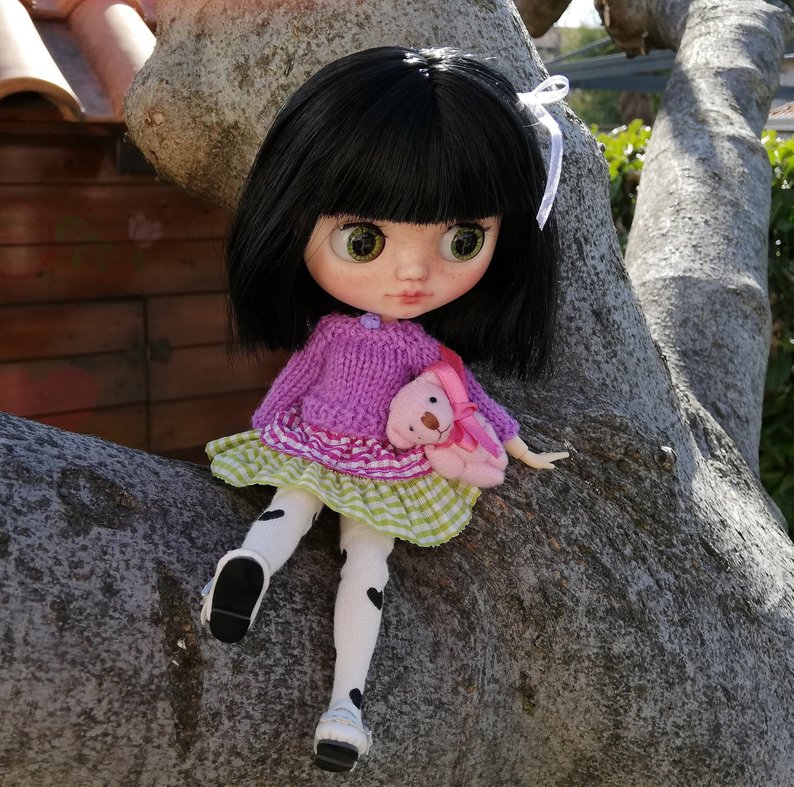 Zara - Custom Blythe Doll One-Of-A-Kind OOAK Sold-out Custom Blythes