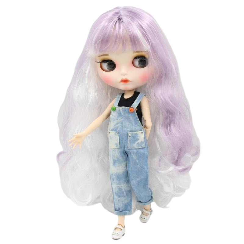 Kaylee – Premium Custom Neo Blythe Doll with Multi-Color Hair, White Skin & Matte Pouty Face Matte face Multi-color hair Pouty face White skin