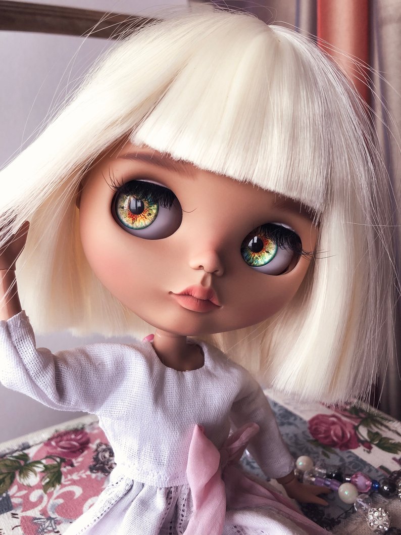 Monica - Custom Blythe Doll One-Of-A-Kind OOAK Sold-out Custom Blythes