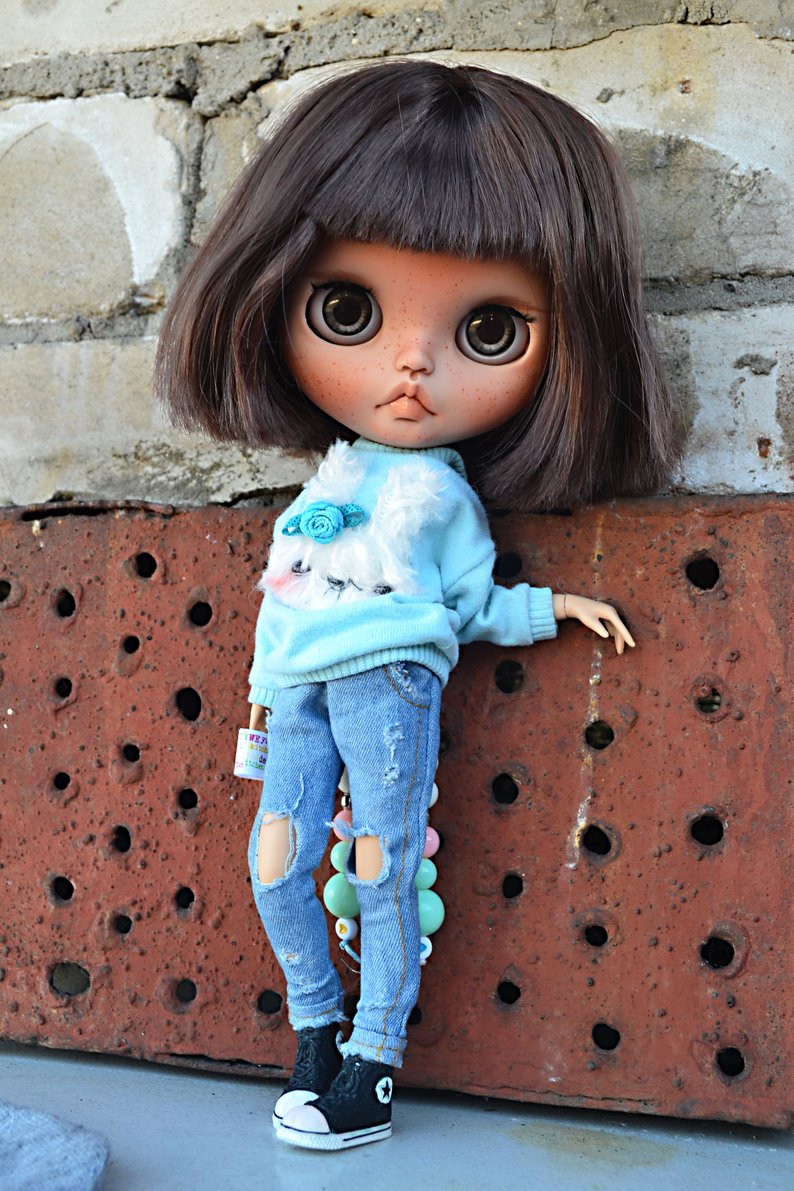 Jeanne - Custom Blythe Doll One-Of-A-Kind OOAK Sold-out Custom Blythes