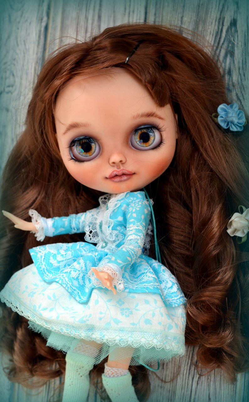 Dalia - Custom Blythe Doll One-Of-A-Kind OOAK Sold-out Custom Blythes
