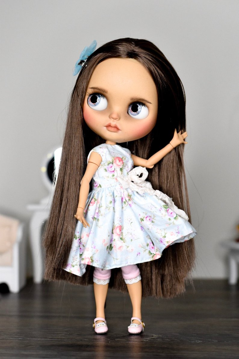 Eva - Custom Blythe Doll One-Of-A-Kind OOAK Sold-out Custom Blythes