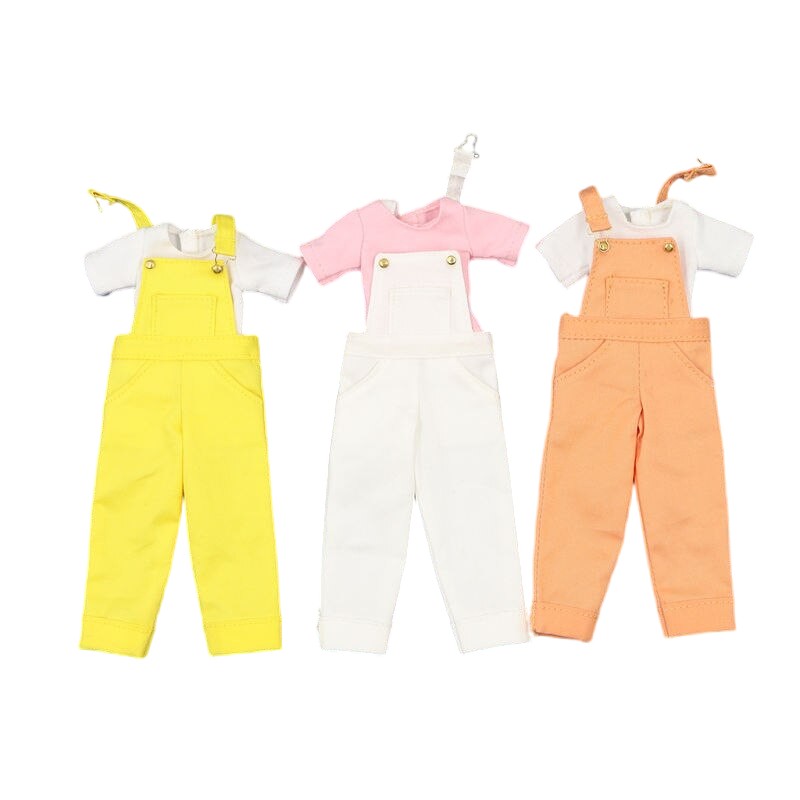 Neo Blythe Doll Jumpsuit Rompers Pants with Shirt Blythe doll clothes
