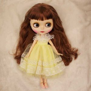 Belinda – Premium Custom Blythe Doll with Full Outfit Cute Face Cute Face Premium Blythe Dolls 🆕