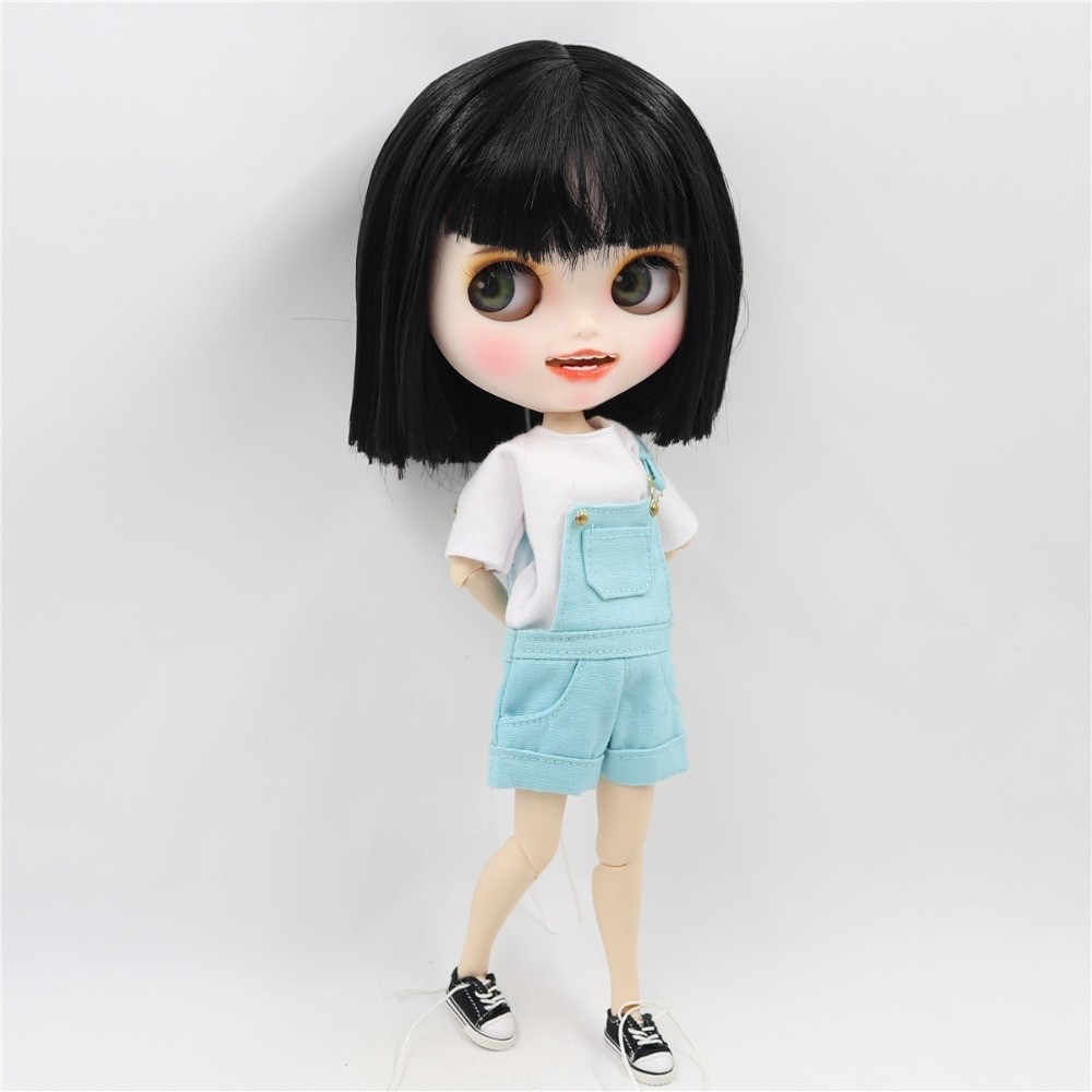 Meg - Premium Custom Blythe Doll with Clothes Smiling Face Premium Blythe Dolls 🆕 Smiling Face