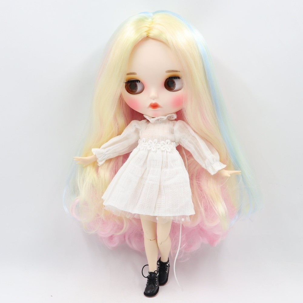 Rylee – Premium Custom Blythe Doll with Clothes Pouty Face Pouty Face Premium Blythe Dolls 🆕