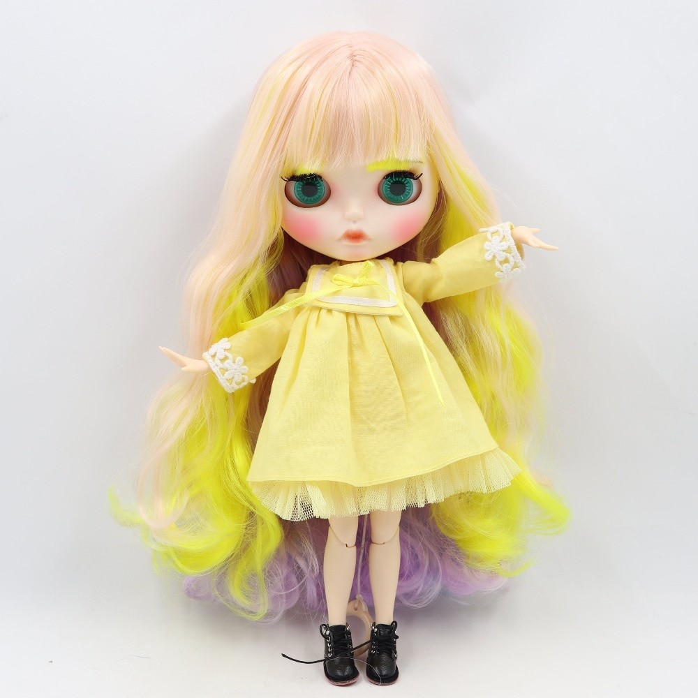 Ximena – Premium Custom Blythe Doll with Clothes Pouty Face Pouty Face Premium Blythe Dolls 🆕