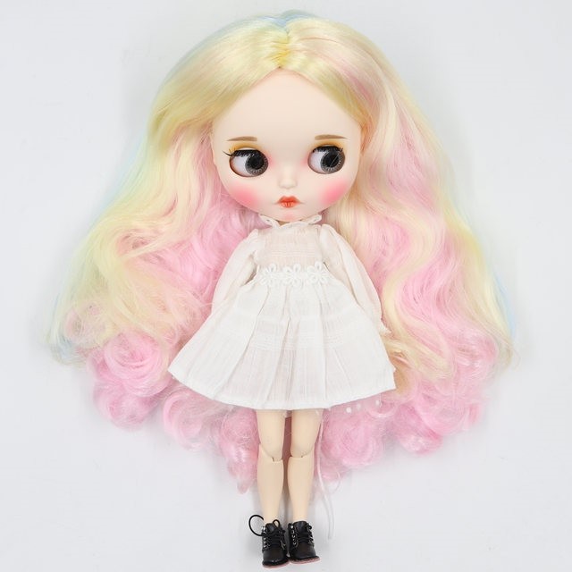 Rylee – Premium Custom Blythe Doll with Clothes Pouty Face Pouty Face Premium Blythe Dolls 🆕