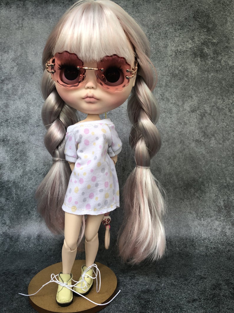 Netta - Custom Blythe Doll One-Of-A-Kind OOAK Sold-out Custom Blythes