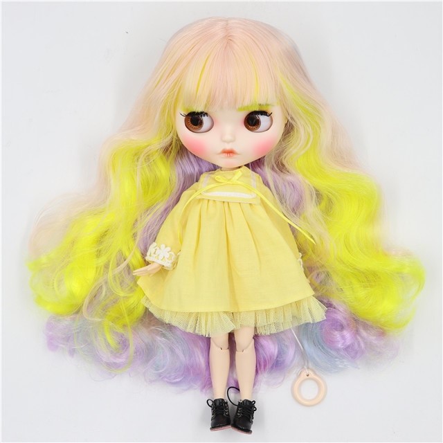 Ximena – Premium Custom Blythe Doll with Clothes Pouty Face Pouty Face Premium Blythe Dolls 🆕