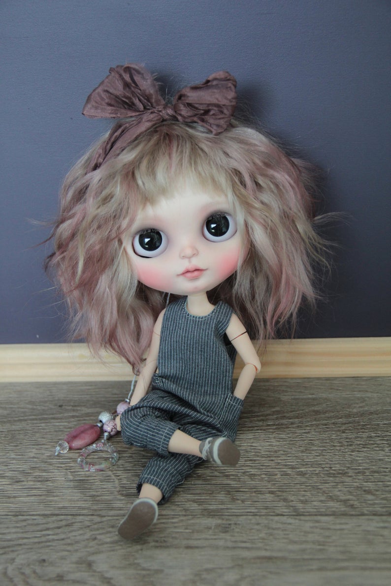 Albertine - Custom Blythe Doll One-Of-A-Kind OOAK Sold-out Custom Blythes