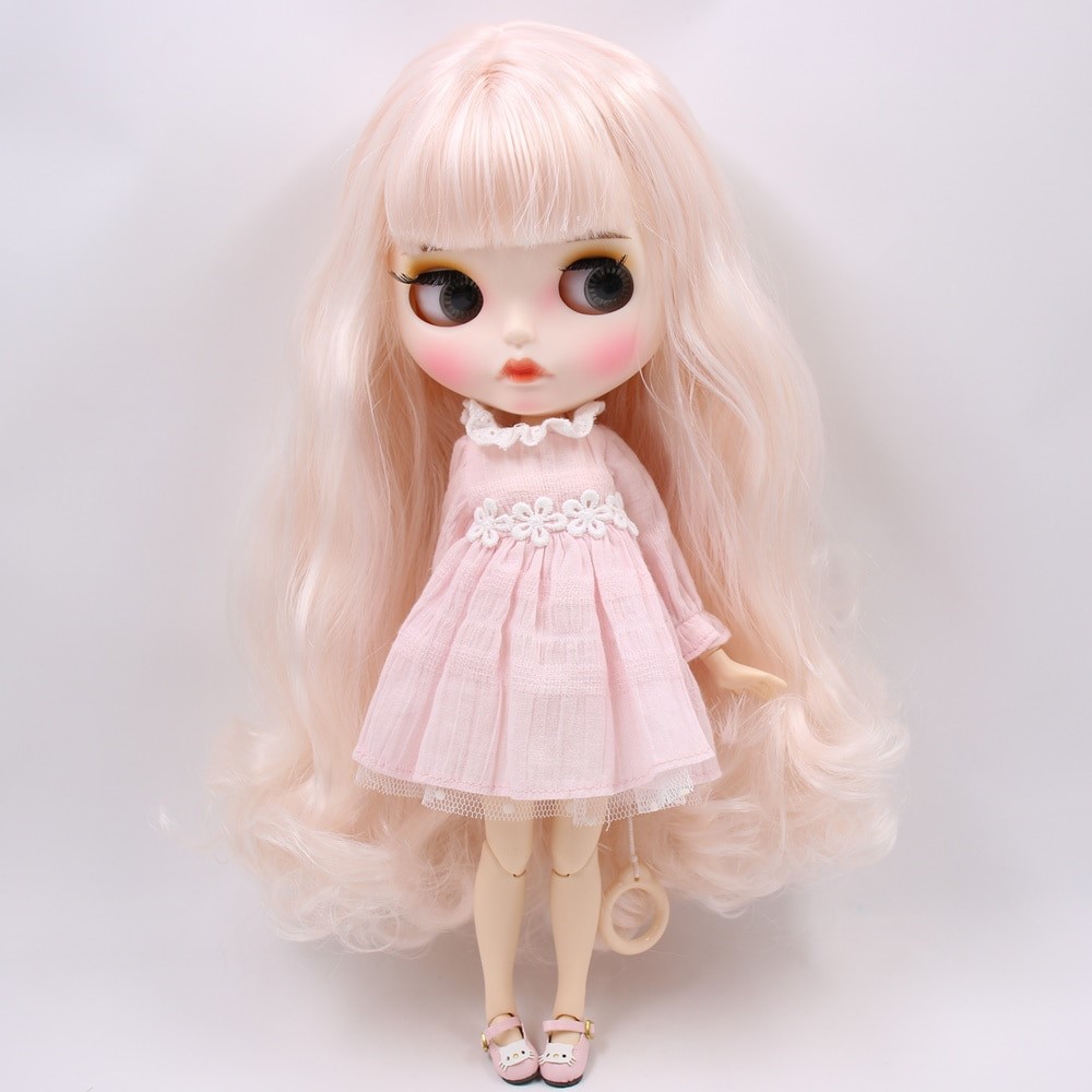 Ellie – Premium Custom Blythe Doll with Full Outfit Pouty Face Pouty Face Premium Blythe Dolls 🆕