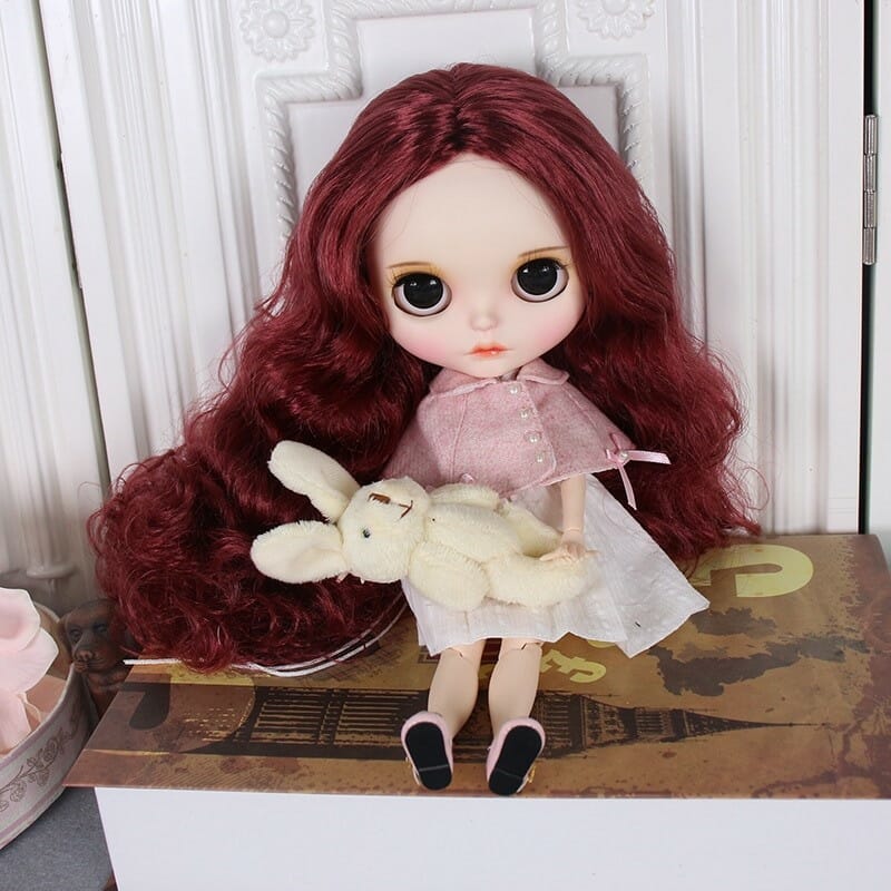 Savanna – Premium Custom Blythe Doll with Full Outfit Cute Face Cute Face Premium Blythe Dolls 🆕