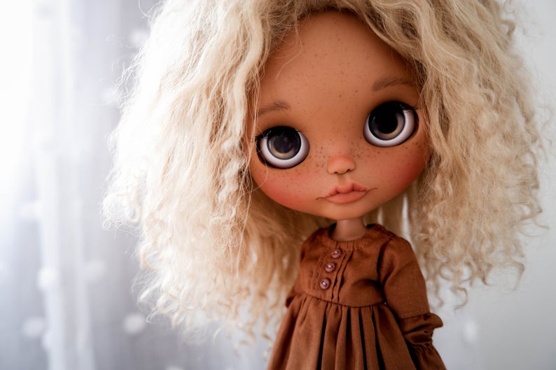 Adeline - Custom Blythe Doll One-Of-A-Kind OOAK Sold-out Custom Blythes