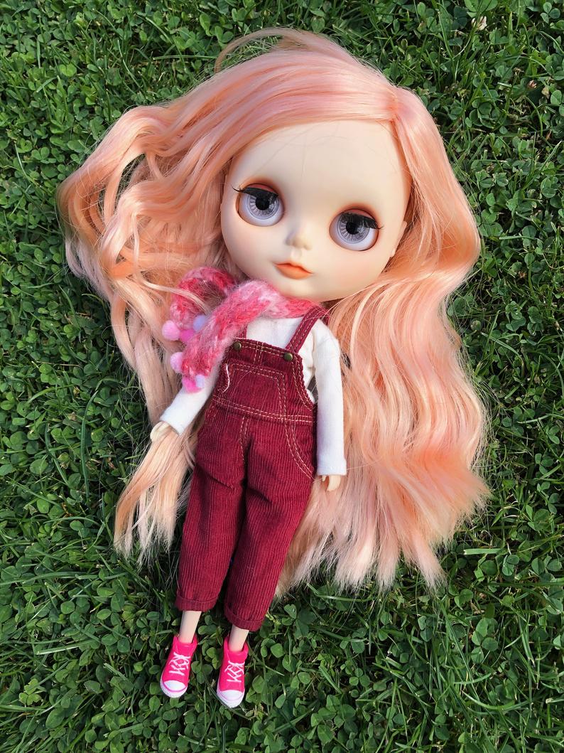 Arielle - Custom Blythe Doll One-Of-A-Kind OOAK Custom Blythe Doll ⭐