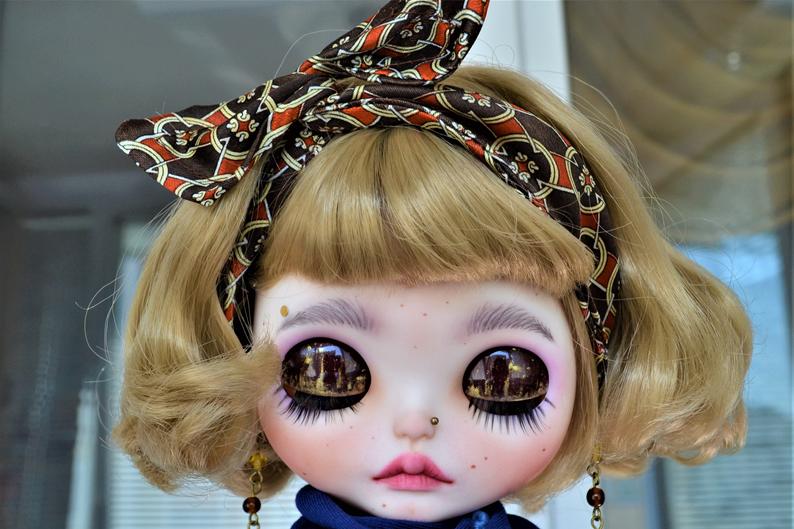 Varvara - Custom Blythe Doll One-Of-A-Kind OOAK Custom Blythe Doll ⭐