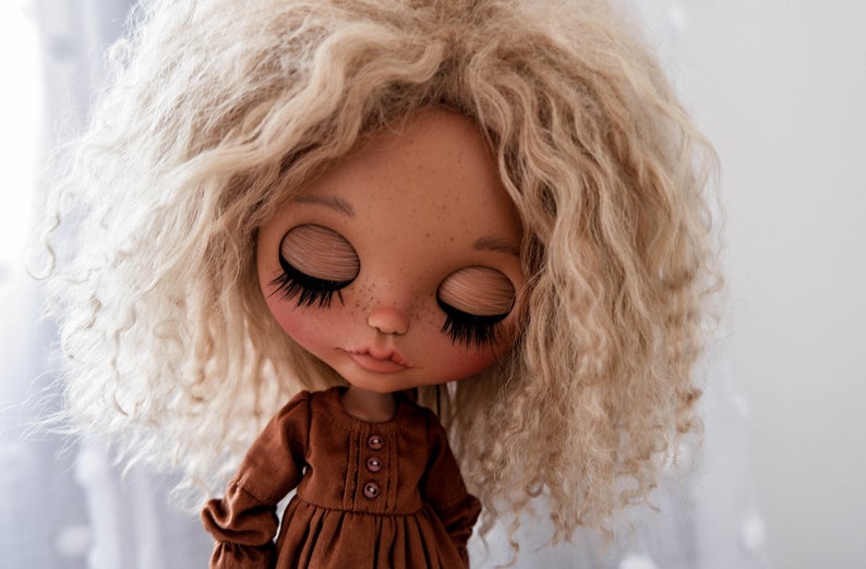 Adeline - Custom Blythe Doll One-Of-A-Kind OOAK Sold-out Custom Blythes