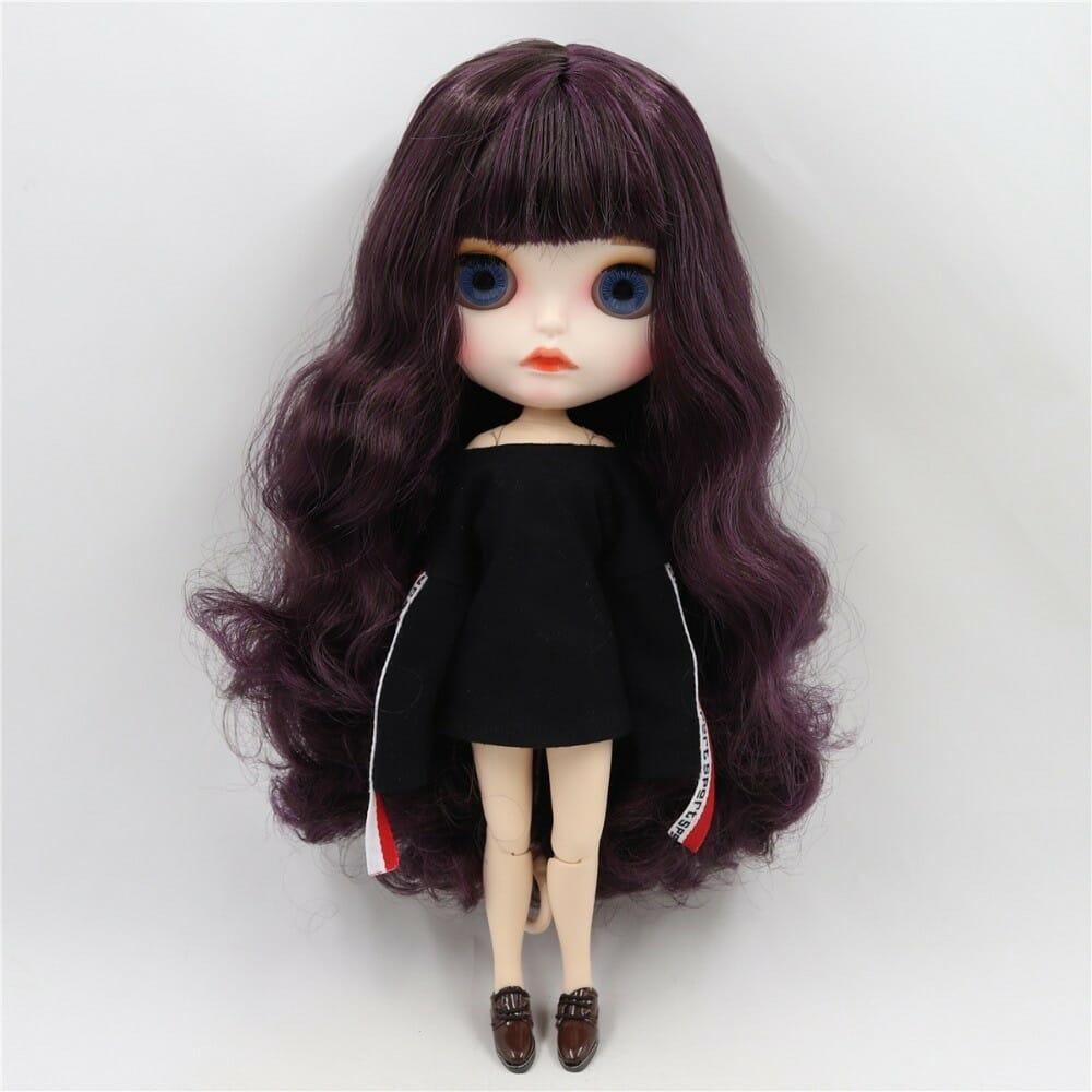Saylor – Premium Custom Blythe Doll with Full Outfit Cute Face Cute Face Premium Blythe Dolls 🆕