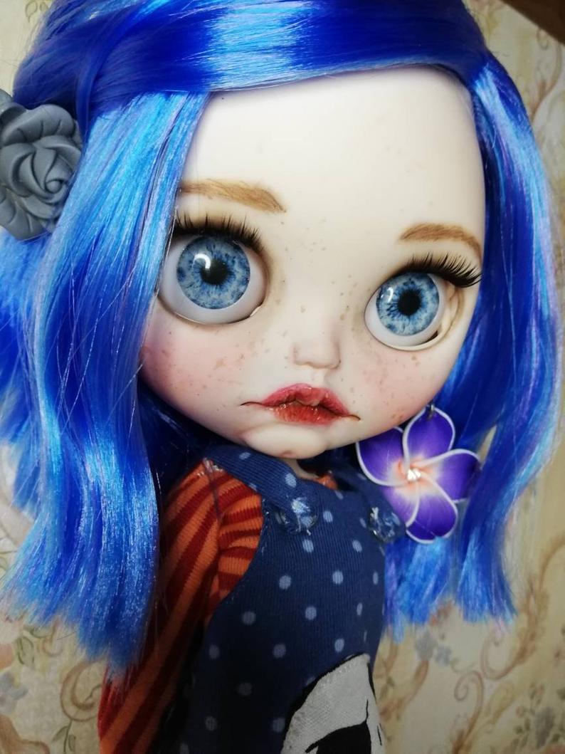 Caroline - Custom Blythe Doll One-Of-A-Kind OOAK Sold-out Custom Blythes