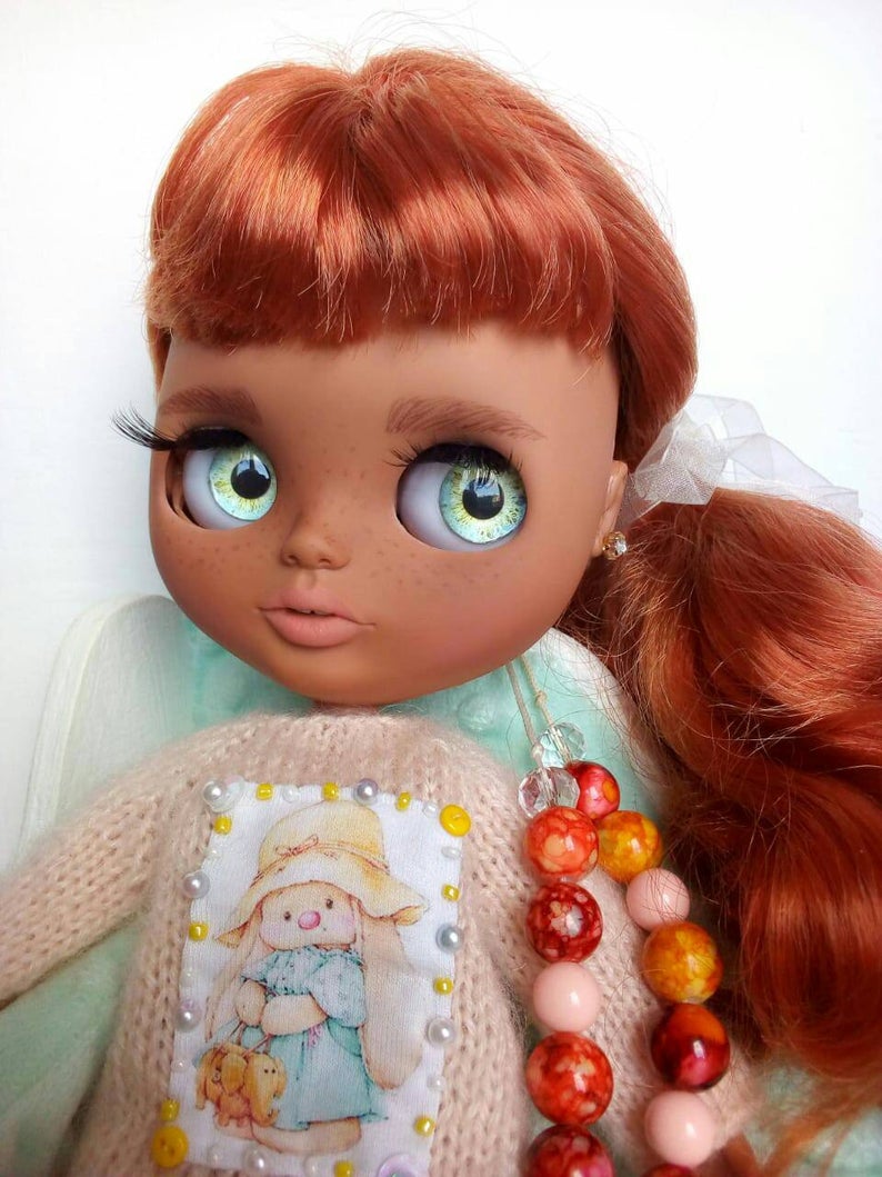 Ruby - Custom Blythe Doll One-Of-A-Kind OOAK Custom Blythe Doll ⭐