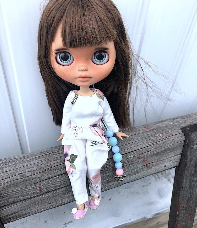 Maria - Custom Blythe Doll One-Of-A-Kind OOAK Custom Blythe Doll ⭐