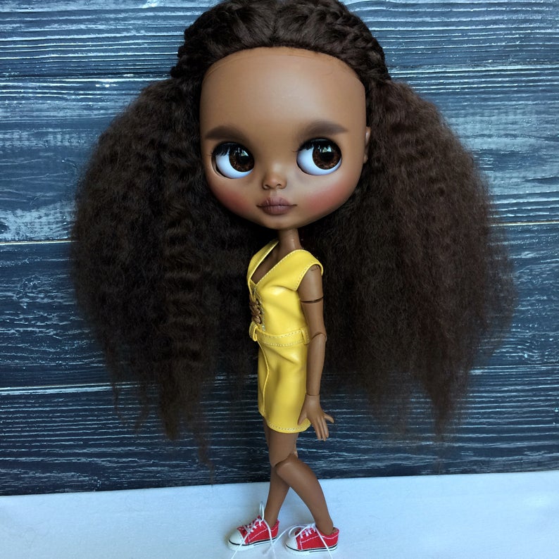 Quinn - Custom Blythe Doll One-Of-A-Kind OOAK Custom Blythe Doll ⭐