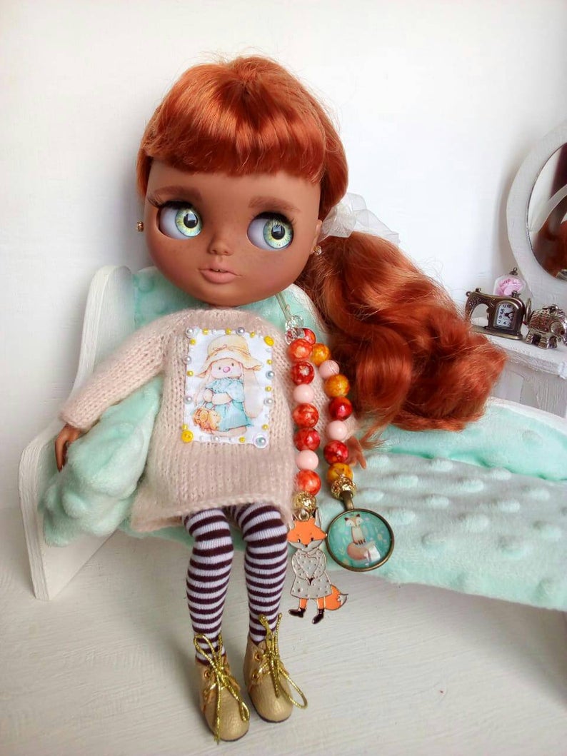 Ruby - Custom Blythe Doll One-Of-A-Kind OOAK Custom Blythe Doll ⭐