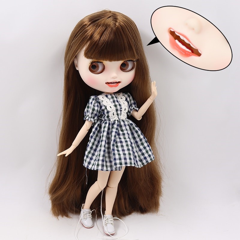 Nicole – Premium Custom Blythe Doll with Clothes Smiling Face Premium Blythe Dolls 🆕 Smiling Face