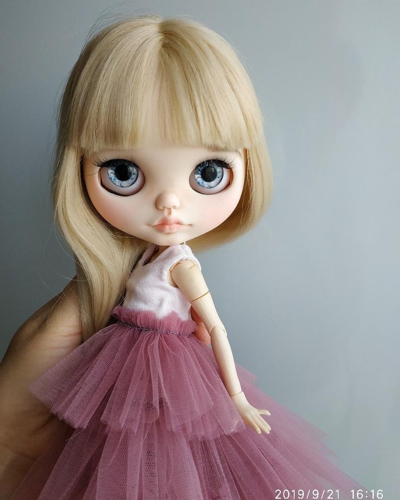 Rose - Custom Blythe Doll One-Of-A-Kind OOAK Sold-out Custom Blythes
