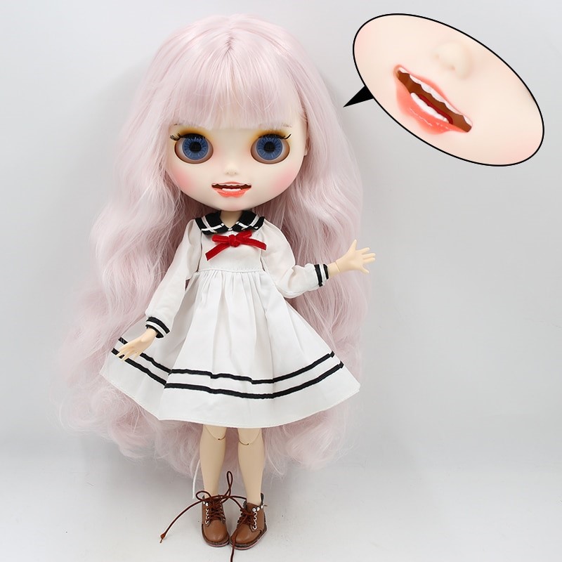 Harley – Premium Custom Blythe Doll with Clothes Smiling Face Premium Blythe Dolls 🆕 Smiling Face