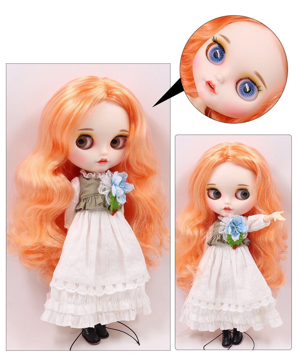 Mckenzie – Premium Custom Blythe Doll with Clothes Smiling Face Premium Blythe Dolls 🆕 Smiling Face