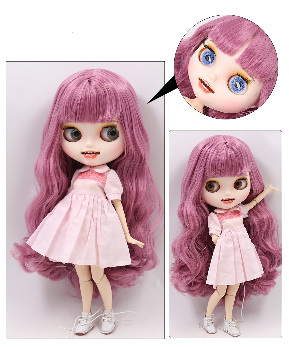 Adelyn – Premium Custom Blythe Doll with Clothes Smiling Face Premium Blythe Dolls 🆕 Smiling Face
