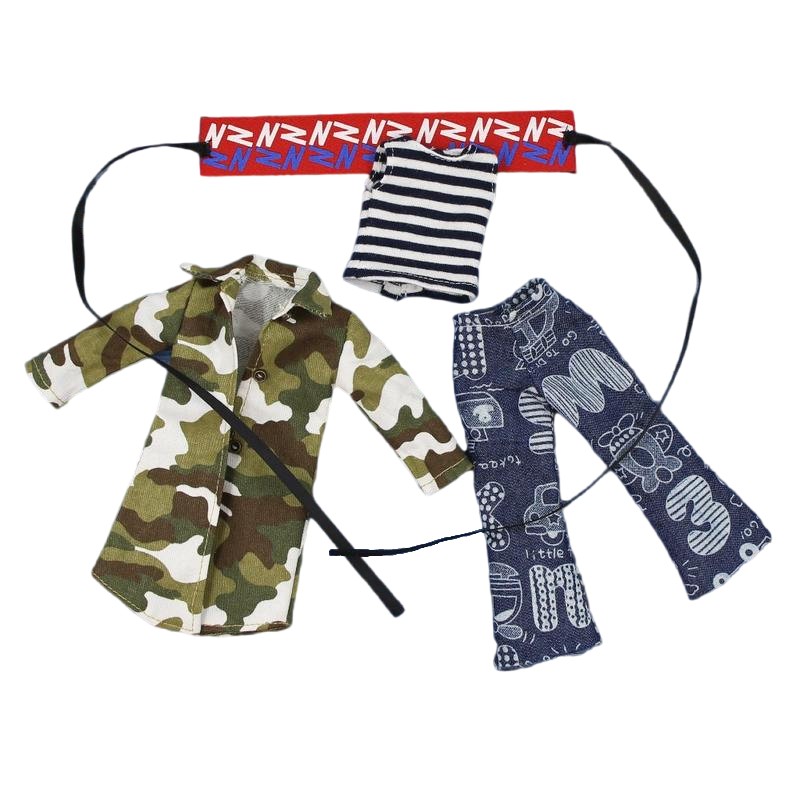 Neo Blythe Doll Jacket With Vest & Pants Dress Blythe doll clothes