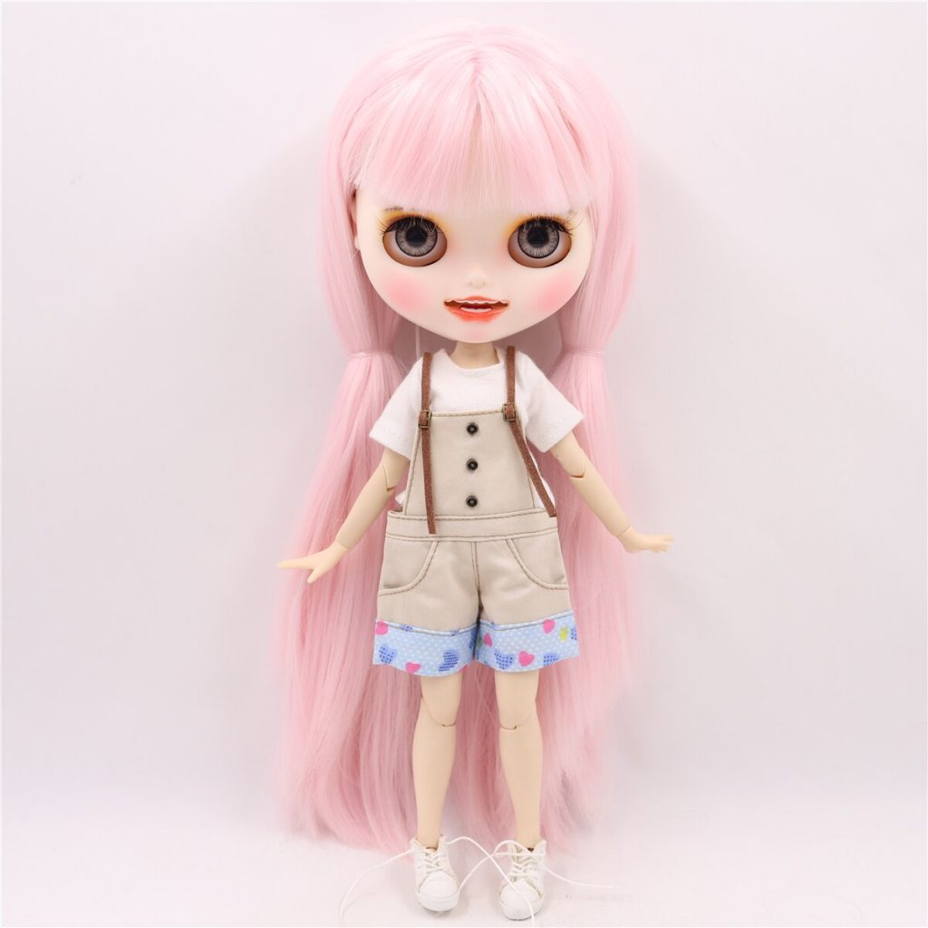 Neo Blythe Doll Overall Dress Blythe Doll Clothes Neo Blythe Clothes