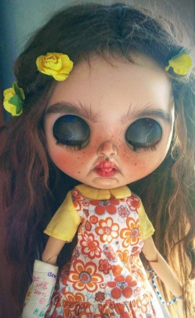 Virginia – Custom Blythe Doll One-Of-A-Kind OOAK Custom OOAK Blythe Doll Virginia - Custom Blythe Doll One-Of-A-Kind OOAK Custom Blythe Doll (OOAK)