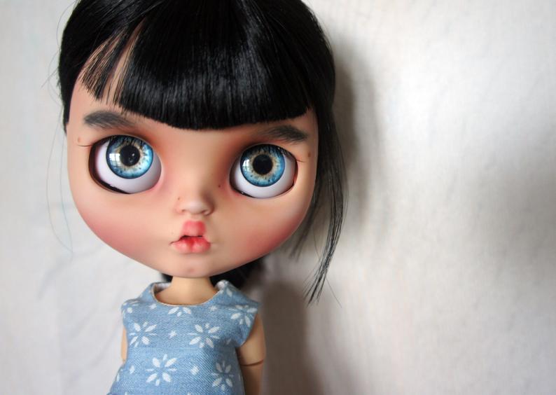 Shiny - Custom Blythe Doll One-Of-A-Kind OOA Custom Blythe Doll (OOAK)