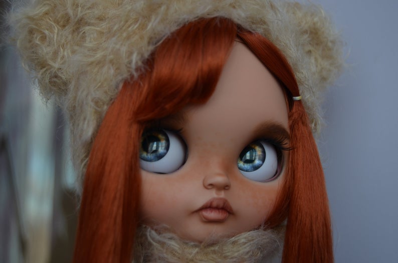 Davina - Custom Blythe Doll One-Of-A-Kind OOAK Custom Blythe Doll (OOAK)