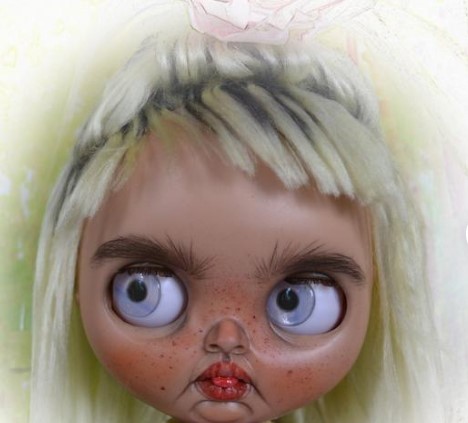 Virginia – Custom Blythe Doll One-Of-A-Kind OOAK Custom OOAK Blythe Doll Virginia - Custom Blythe Doll One-Of-A-Kind OOAK Custom Blythe Doll (OOAK)