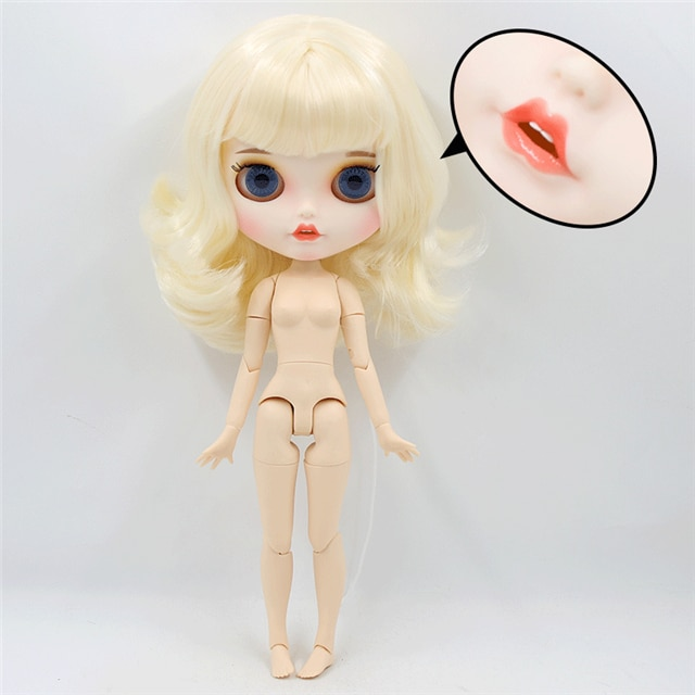 TBL Neo Blythe Doll Blonde Hair Jointed Body Blonde Hair Blythe
