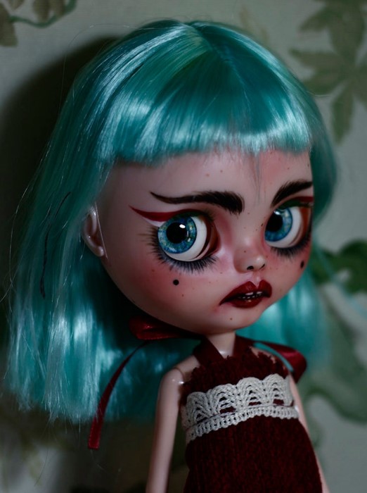Freya – Custom Blythe Doll One-Of-A-Kind OOAK Custom OOAK Blythe Doll