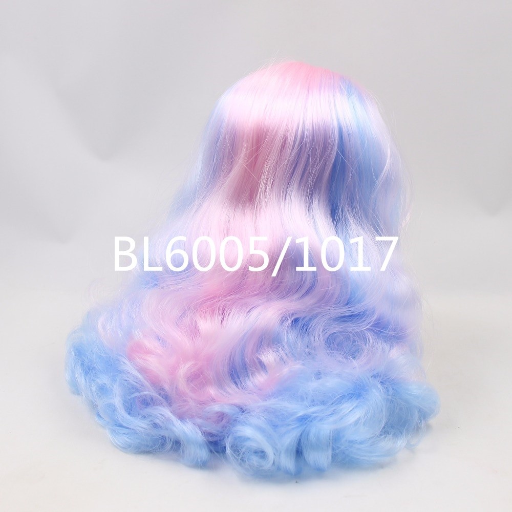 Neo Blythe Nina de cabell multicolor amb cúpula Takara RBL Scalp Dome 280BL1017/6005 Blythe Cabells de nina