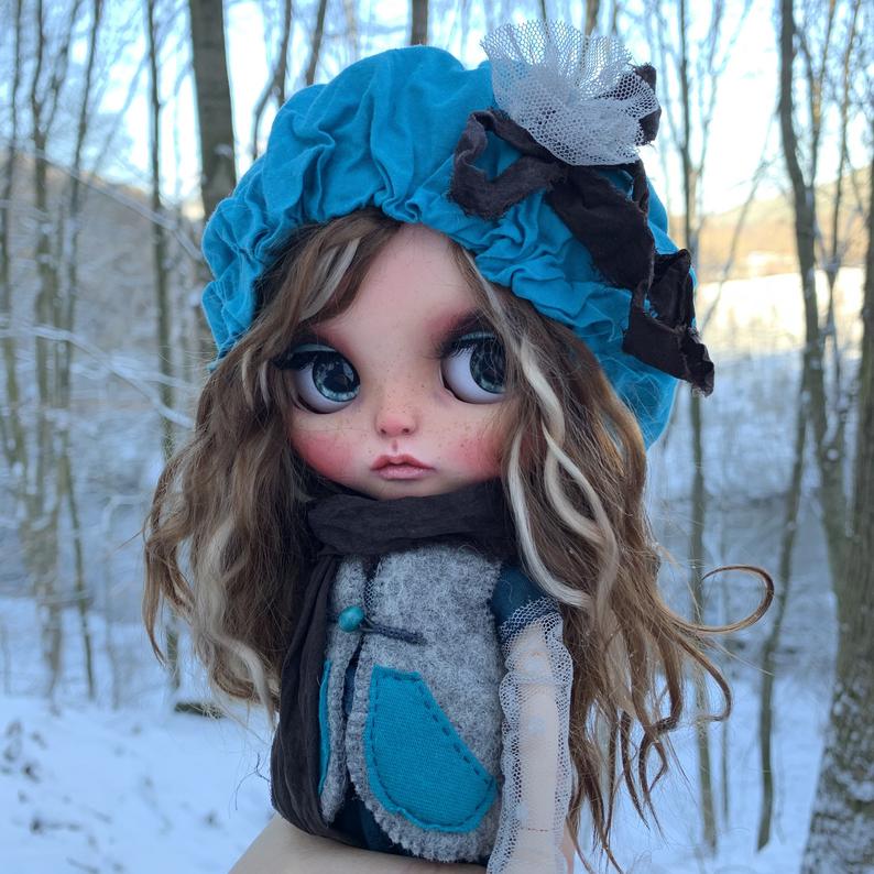 Samantha – Custom Blythe Doll One-Of-A-Kind OOAK Custom OOAK Blythe Doll