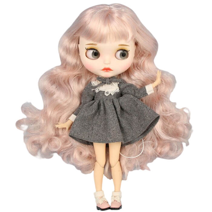 Allison – Premium Custom Blythe Doll with Calm Face Matte Face Custom Blythe Doll Multi-Color Hair Custom Blythe Doll White Skin Custom Blythe Doll Allison – Premium Custom Blythe Doll with Calm Face Matte Face Custom Blythe Doll Multi-Color Hair Custom Blythe Doll White Skin Custom Blythe Doll