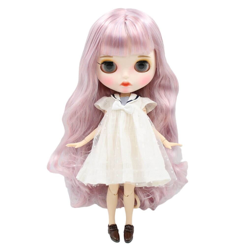 Jolie – Premium Custom Blythe Doll with Pouty Face Matte Face Custom Blythe Doll Multi-Color Hair Custom Blythe Doll White Skin Custom Blythe Doll Jolie – Premium Custom Blythe Doll with Pouty Face Matte Face Custom Blythe Doll Multi-Color Hair Custom Blythe Doll White Skin Custom Blythe Doll