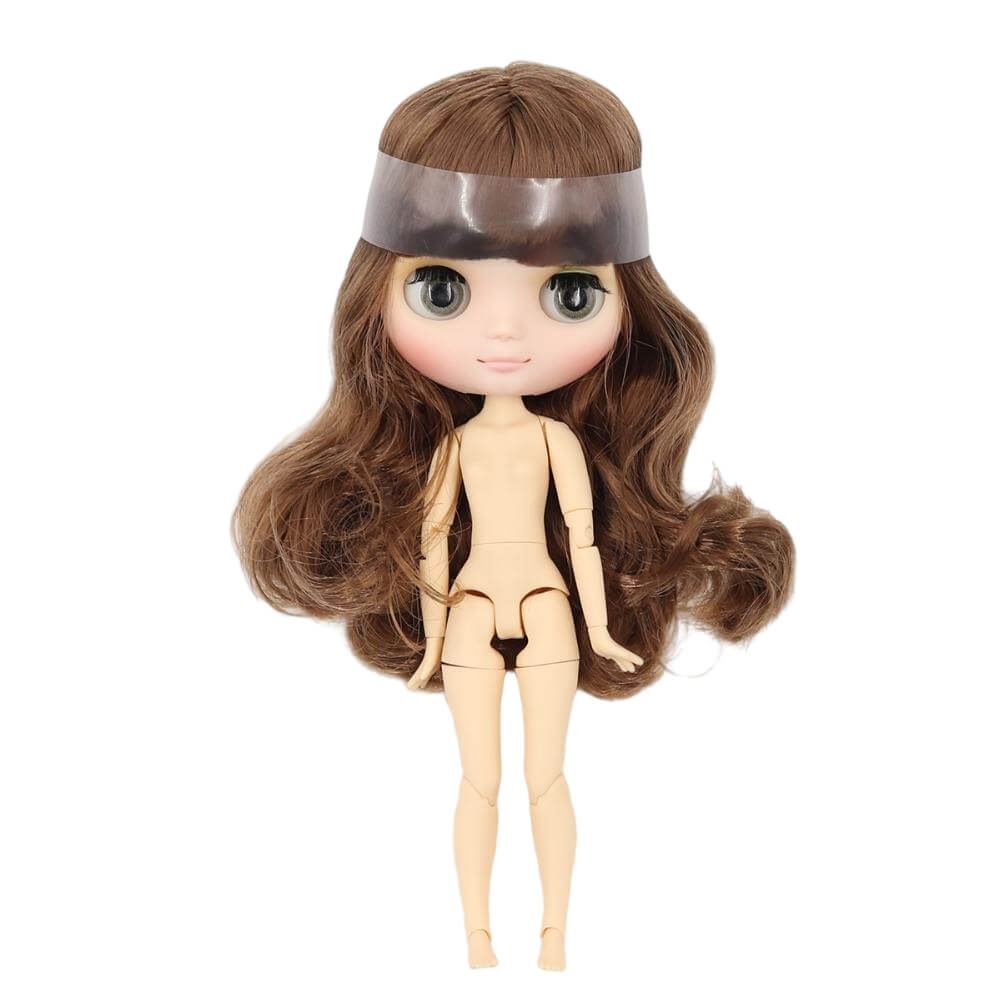 Middie Blythe Doll with Brown Hair, Tilting-Head & Jointed Body Middie Blythe Dolls